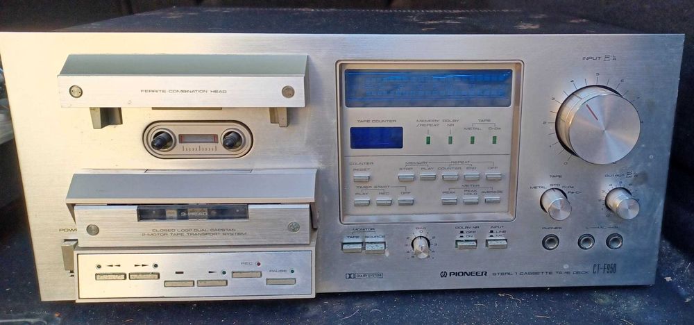 Pioneer Steal 1 cassette Tape Deck CTF950 Cascais E Estoril • OLX Portugal