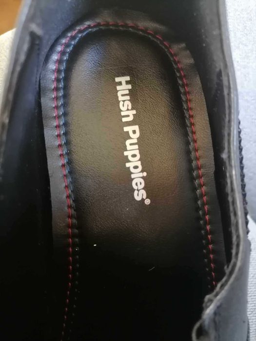 Nowe męskie buty Hush Puppies czarne rozmiar 42