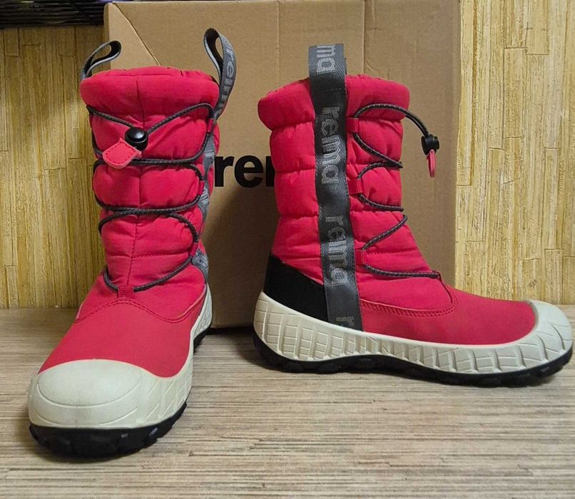 Зимові черевики Reima Megapito (Vibram) | р. 33 | колір червоний