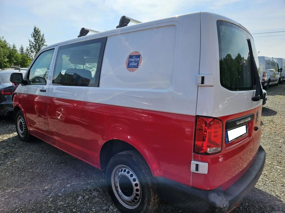 Volkswagen TRANSPORTER  T6 2020rok BRYGADÓWKA  5-OSOBOWY 2.0 TDI Uszkodzony Francja