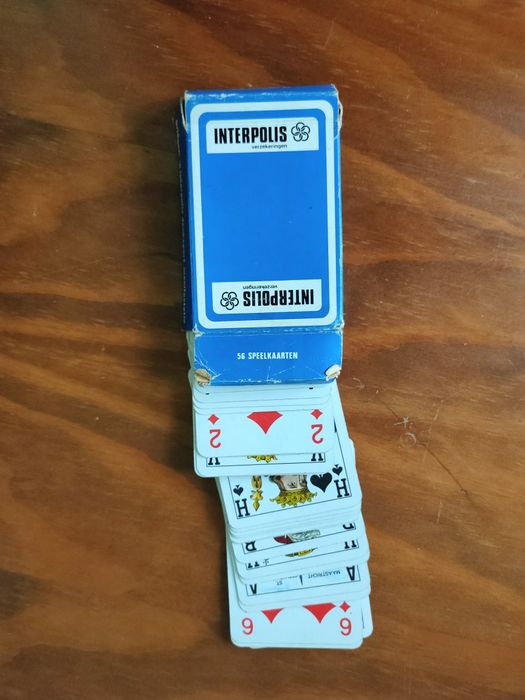 Baralho de cartas holandesas raras