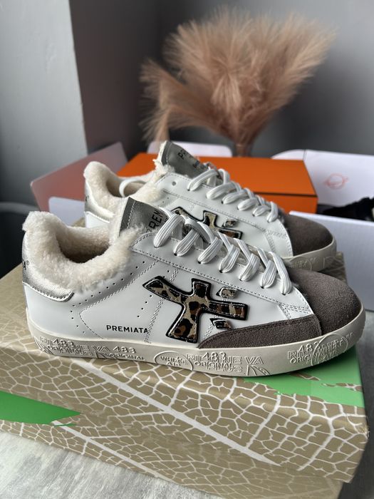 Кеди з хутром преміата , premiata кеди . Розмір 40/25.5 см у наявності