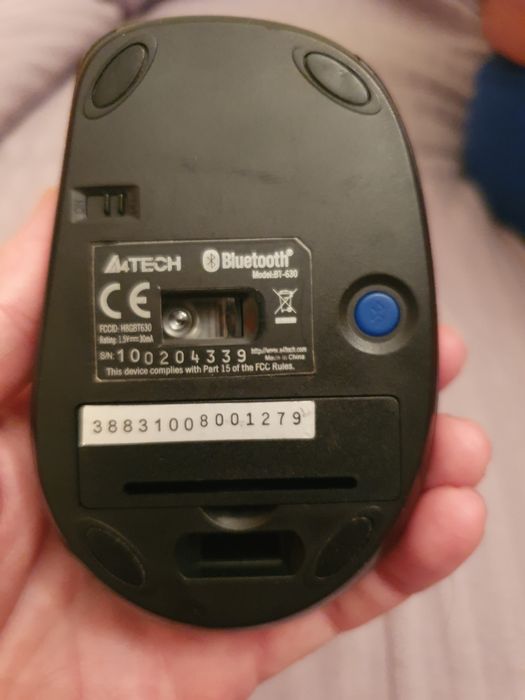 Мишка комп'ютерна  A4tech Bluetooth BT-630