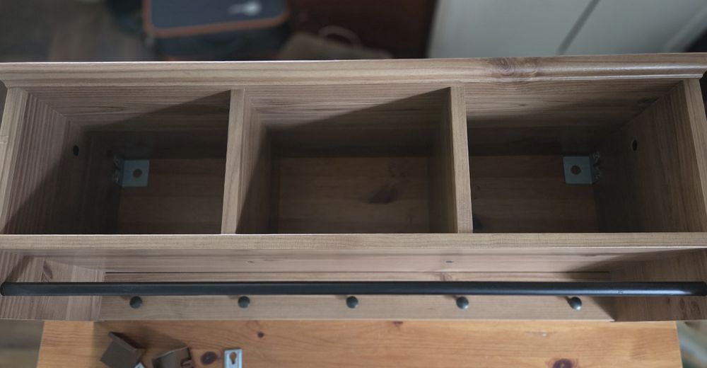 Ikea Grevback przedpokój