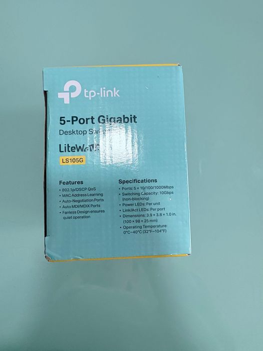 TP-Link LiteWave LS105G Switch Gigabit 5 Portas [75]