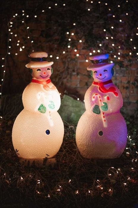 Bałwanek Świąteczny Podświetlany