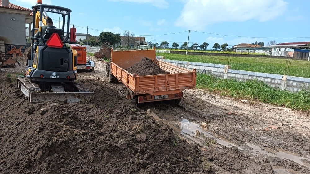 Serviços mini giratória