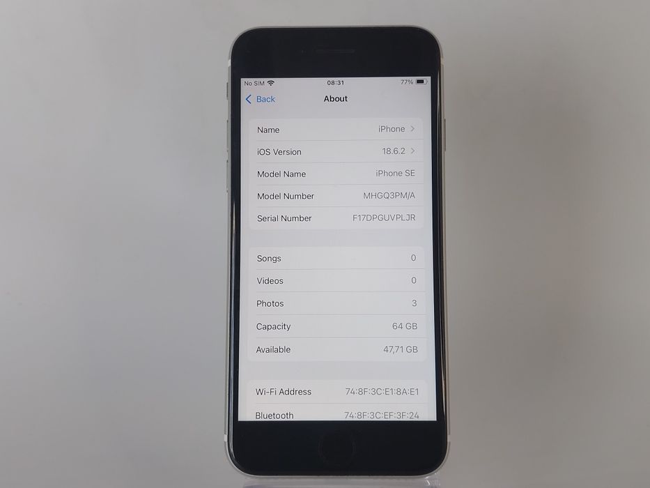 iPhone SE 2020 64 GB 90% Biały - Idealny, Dowód Zakupu