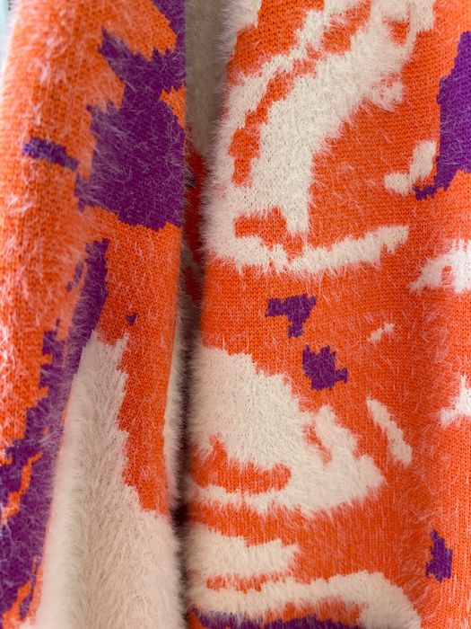 Casaco comprido malha Zara