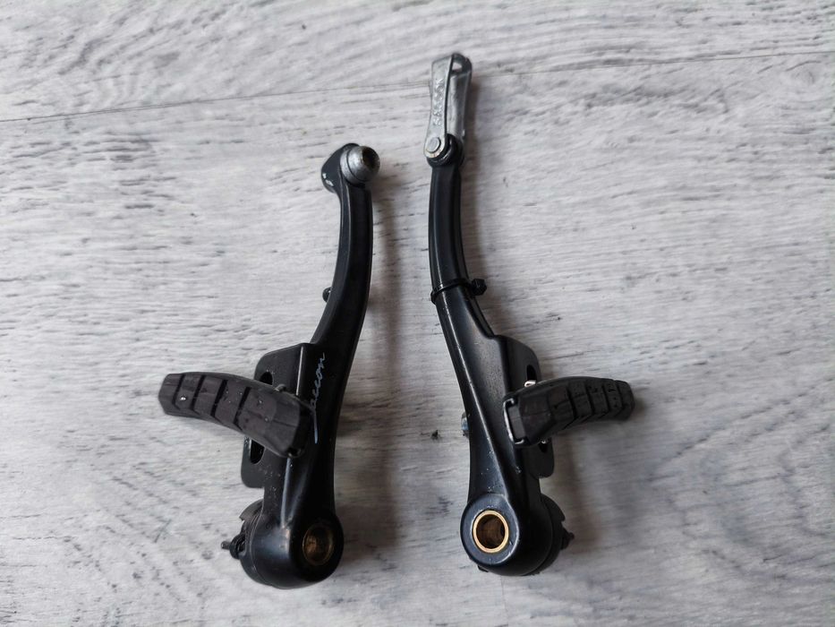 Hamulec V-Brake Saccon Aluminiowy | Klocki XLC Carbon | Lekkie 159g