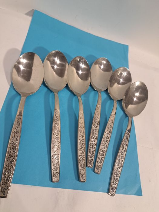 Ложки, набор , ссср, Зиш, нержавейка, сталь, новые