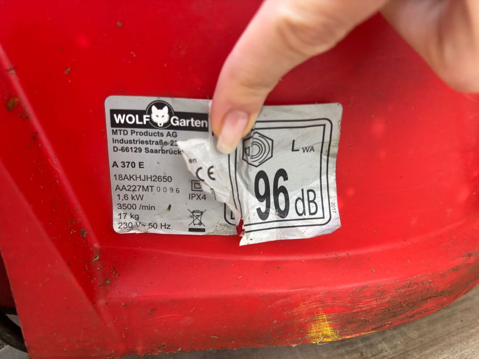 Kosiarka Wolf Garden A 370 E