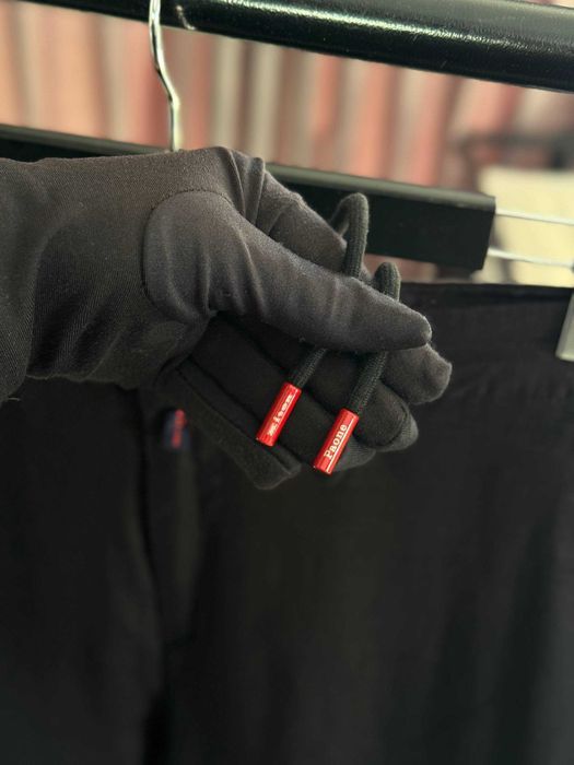 Мужские льняные брюки Kiton классические черные штаны Китон натуральный лен d094