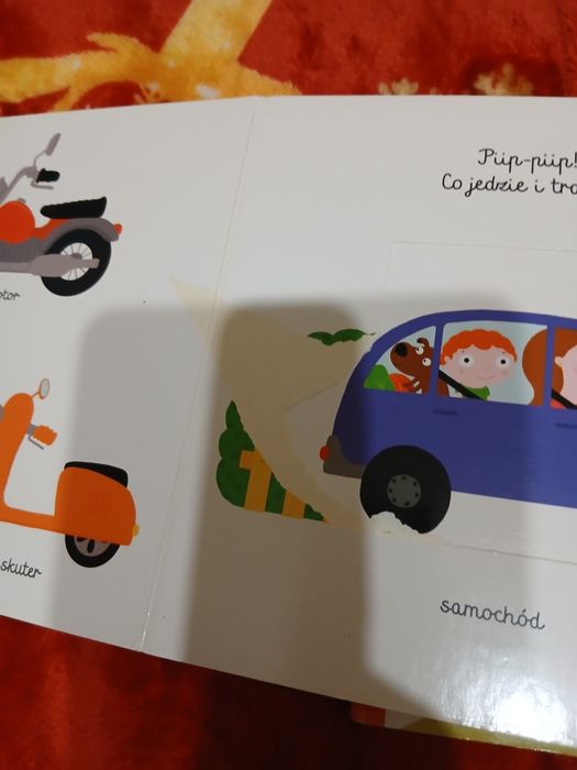 Książki z ruchomymi elementami 2 sztuki