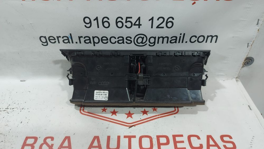 Difusor Saida de ar Central Audi A4 B8 A5 8T Original