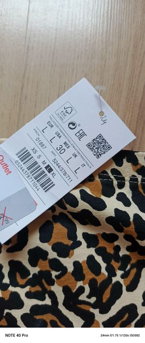 Bawełniany crop top damski Pull&Bear L 40 12