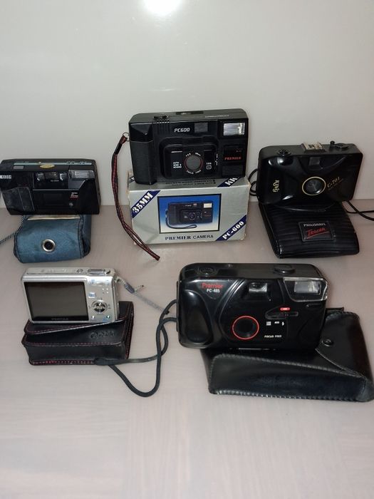 Máquinas Fotográficas Analógicas e Digitais