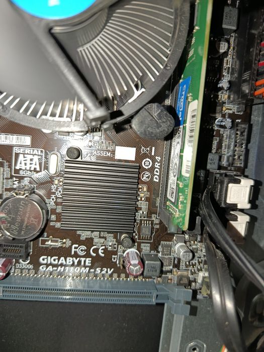 Пк i3 6100 256ssd 500gb HDD 4gb ОЗУ DDR4