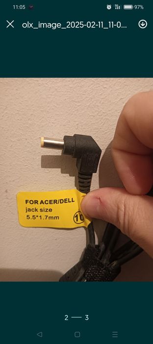 Carregador para Notebook Acer e Dell Novo