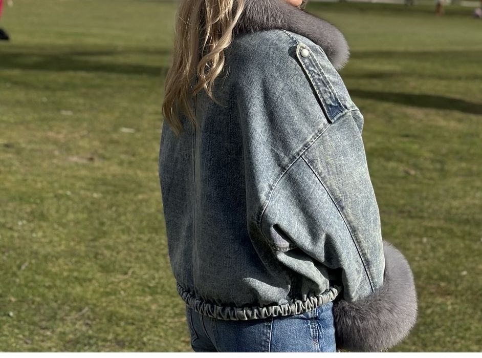 Джынсовая куртка б/у