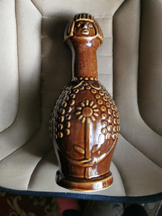 Wyprzedaż. Wazon / Karafka z kamionki, kultowa z PRL