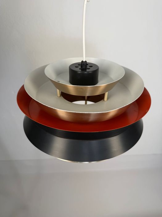 Lampa wisząca Carl Thore „Trava” – Granhaga Metallindustri, Szwecja, lata 70