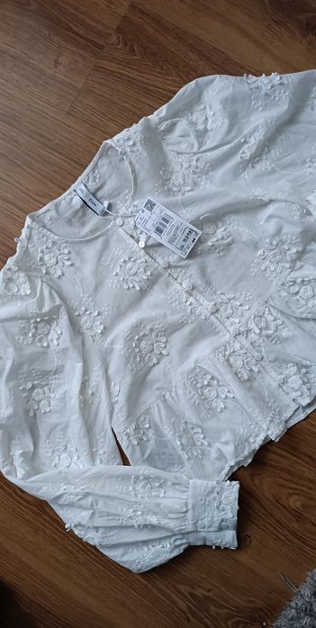 Biała nowa z metką  koszula damska r.S