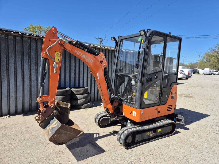 KOPARKA HITACHI ZX19-5 – 2019 r., 950 mth – 1 WŁAŚCICIEL