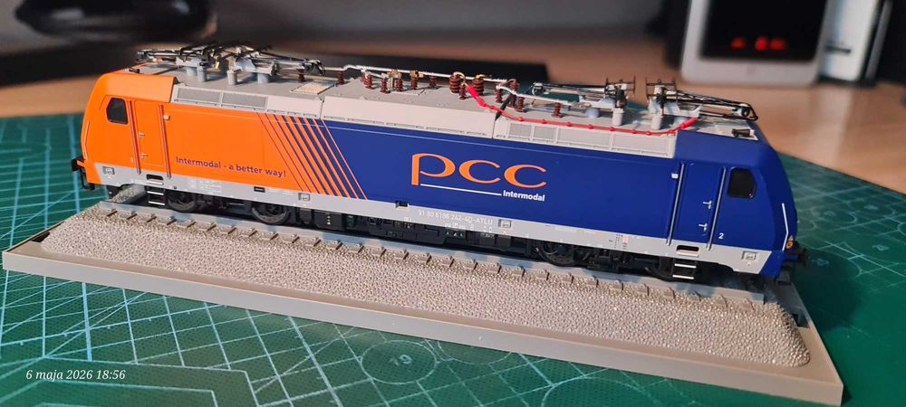 H0 Lokomotywa elektryczna BR 186 PCC Intermodal Piko 59868 Nowa
