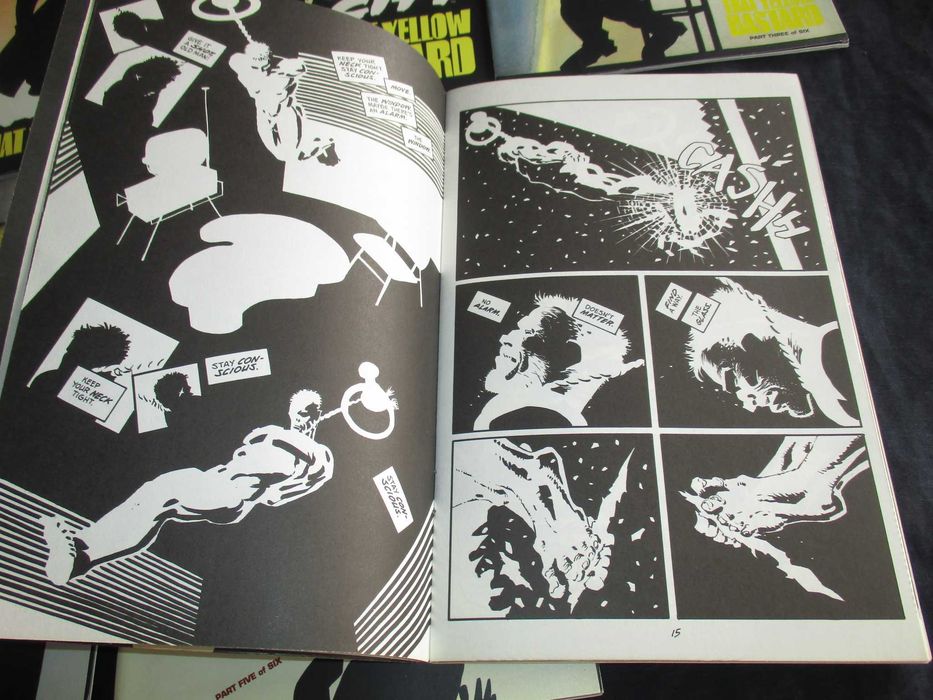 Livros Sin City That Yelllow Bastard Frank Miller Saga Completa