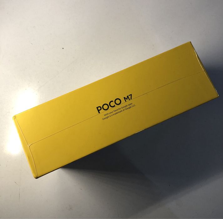 Продам Новий Poco M7 NFC 6/128GB Black в заводскій плівці!