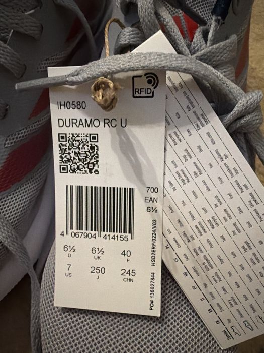 Кросівки Adidas duramo розмір 39,25,5 см