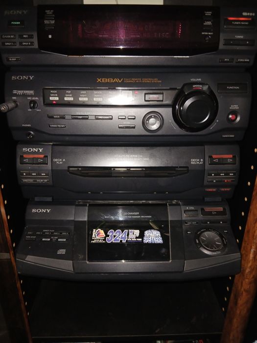 Aparelhagem som sony