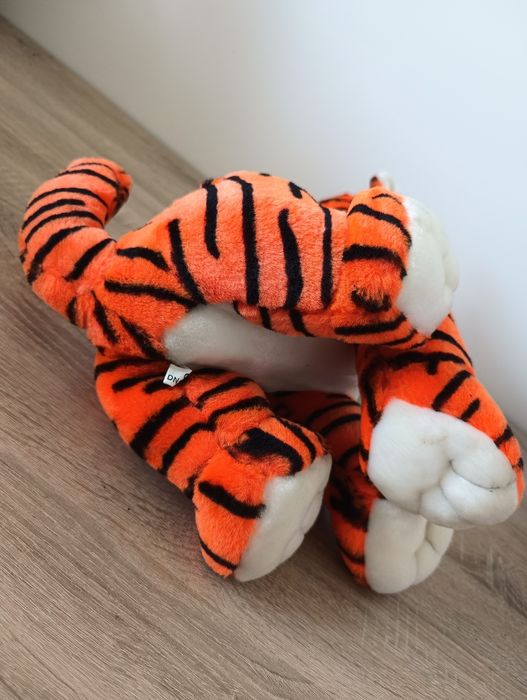 Śliczny Ogromny 45 cm  Tygrys Tygrysek Maskotka Przytulanka