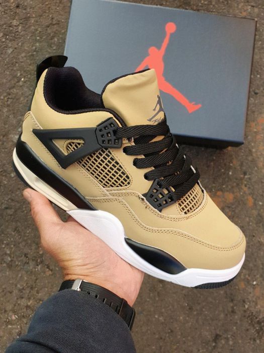 Buty Nike Air Jordan Retro 4 Fossil 36-45 unisex trampki sneakersy