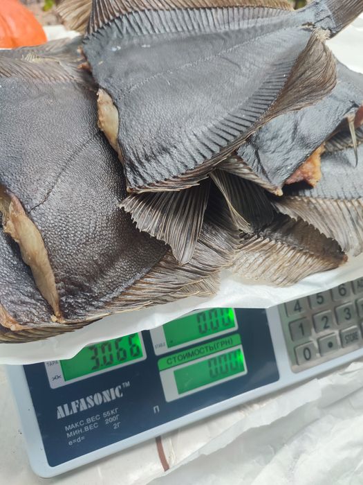 Камбала  ікряна різних видів