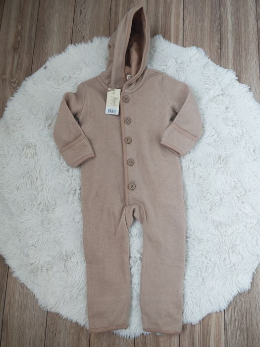 Lupilu kombinezon niemowlęcy unisex wełna merino  beżowy 74/80