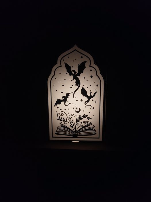 Book nook Fourth Wing Fantasy