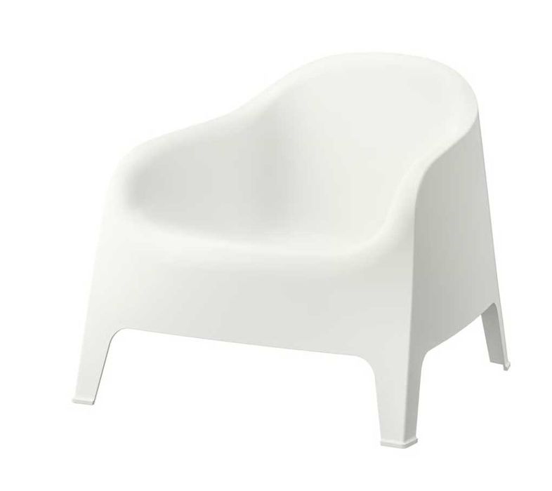 Poltrona de exterior branca - IKEA - SKARPÖ