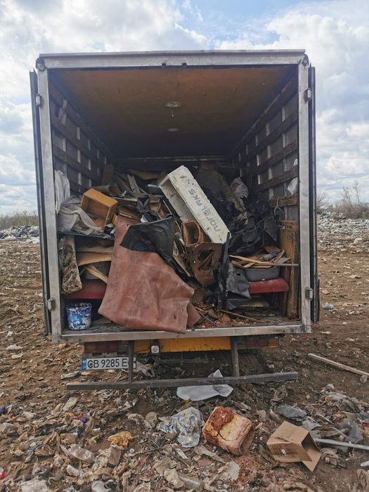 Вивіз сміття, вивіз листви