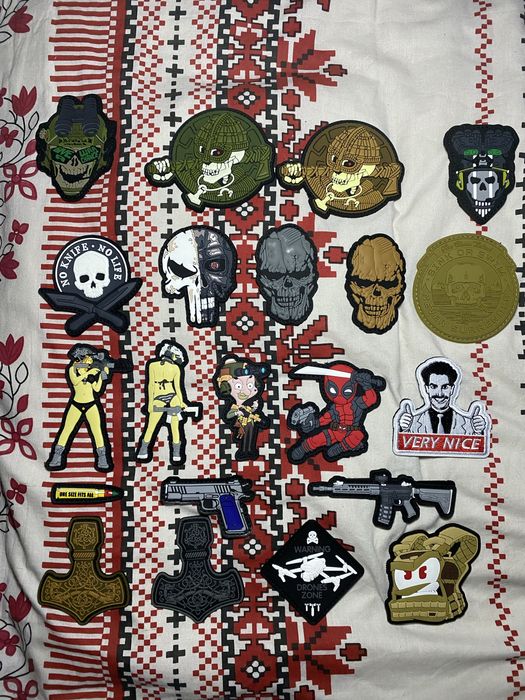 Патчі брелоки відкривачки пвх для військових