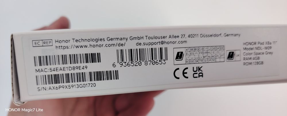 Tablet Honor Pad X8a