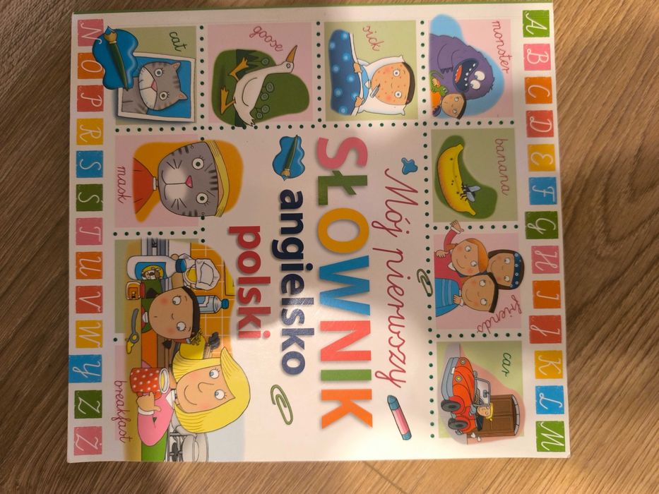 "Mój pierwszy słownik angielsko polski" - książka dla dzieci