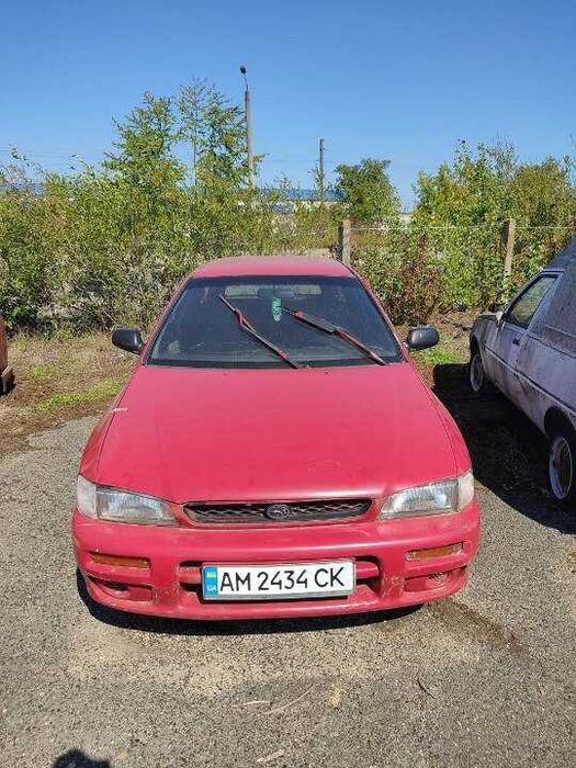 Автомобиль Subaru impreza 1998 г.в. 1.6