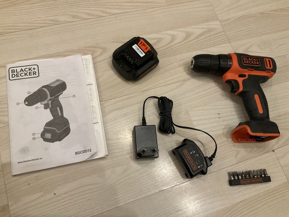 Шуруповерт акумуляторний Black+Decker: 1 800 грн. - Електроінструмент ...