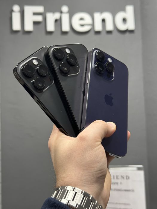 Iphone 14 pro 128/256/512gb black, purple + 1 рік гарантії
