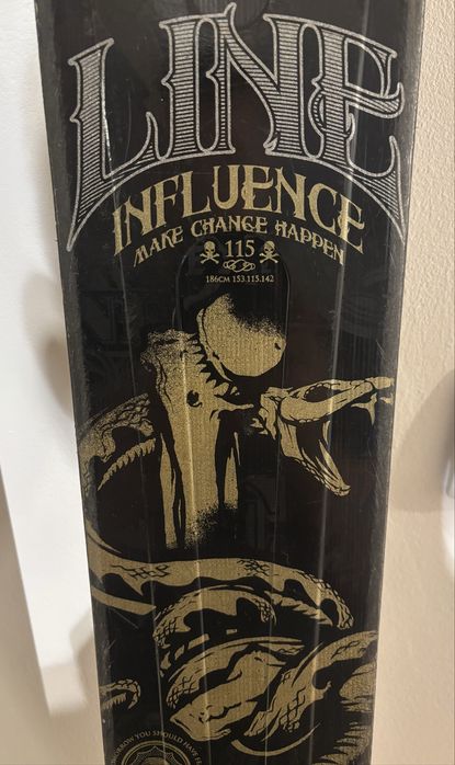 Narty freeride Line Infuence 115, 186 cm Łódź Górna • OLX.pl