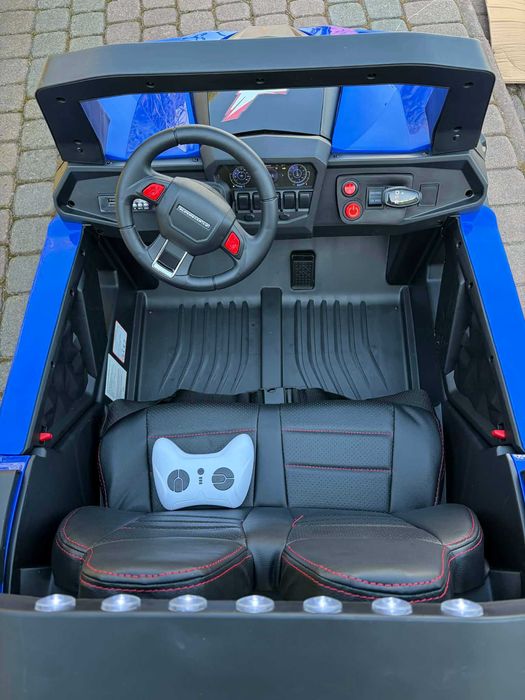 Dwuosobowy Samochód na akumulator Buggy dla 2 dzieci Auto + Pilot