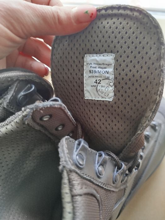 Buty Nowe skórzane,Wojas ,wzór 939/MON