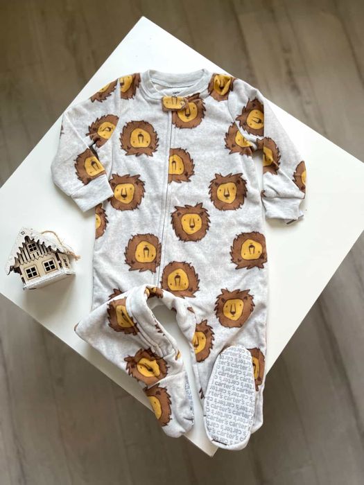 Чоловічок флісовий carters піжама сліп картерс
